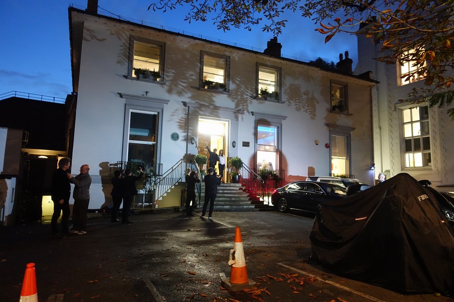 163 Paul McCartney at the Abbey Road Album 50th Anniversay at Abbey Road Studios